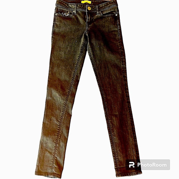 MEK Denim - MEK Auburn Cigarette Skinny Black Jeans. Size 27. Excellent Condition.
